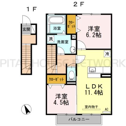  間取り図写真