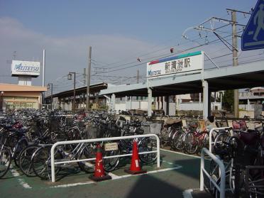 名鉄新清洲駅：100m