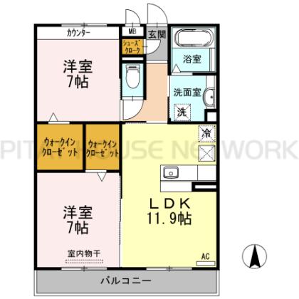  間取り図写真