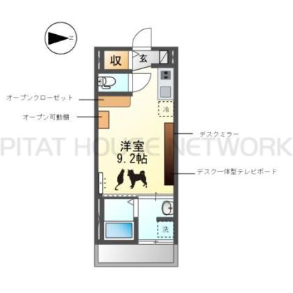  間取り図写真