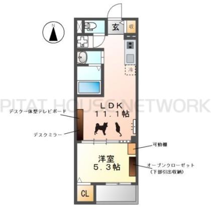  間取り図写真
