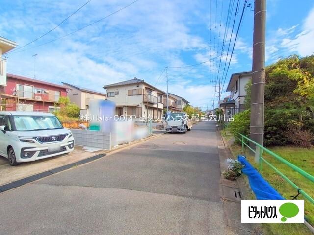 目の前は公園!