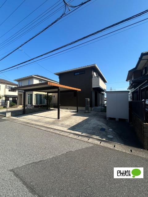 スタイリッシュな外観が目を惹く住まい。