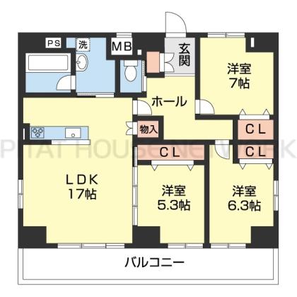  間取り図写真