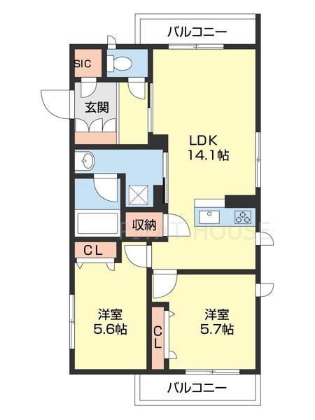  間取り図写真