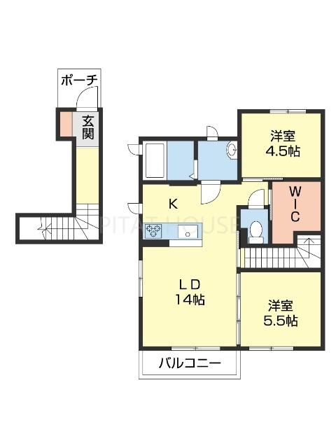  間取り図写真