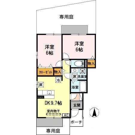  間取り図写真