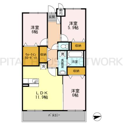  間取り図写真