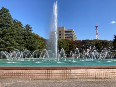 県庁前公園：1108m