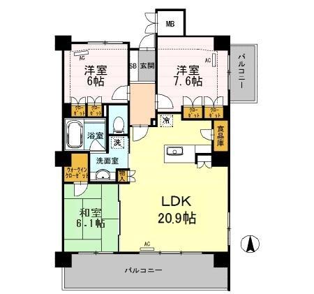  間取り図写真