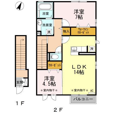  間取り図写真
