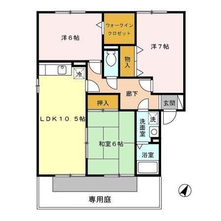  間取り図写真
