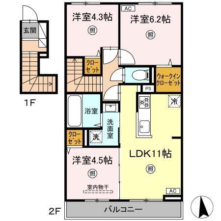  間取り図写真