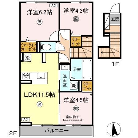  間取り図写真