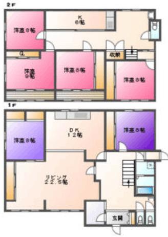  間取り図写真
