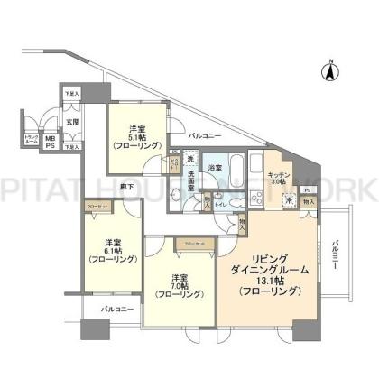  間取り図写真