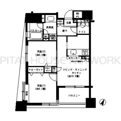 間取り図写真