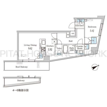  間取り図写真