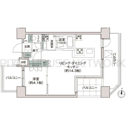  間取り図写真