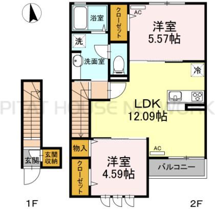  間取り図写真