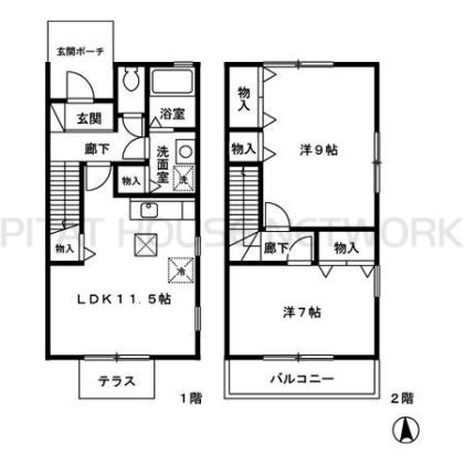  間取り図写真