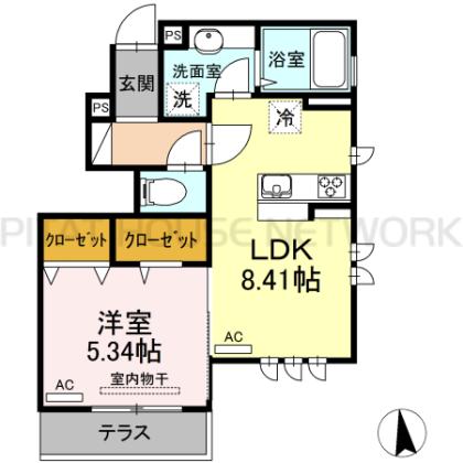  間取り図写真