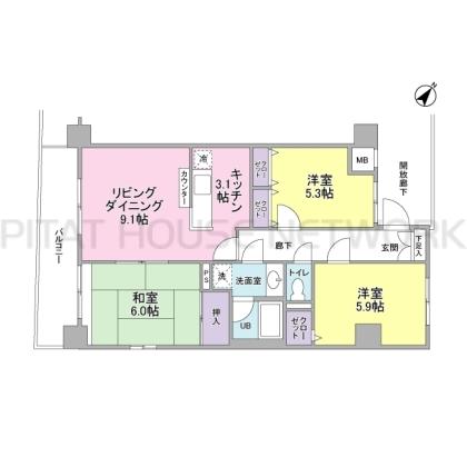  間取り図写真