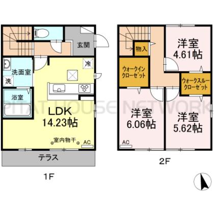  間取り図写真