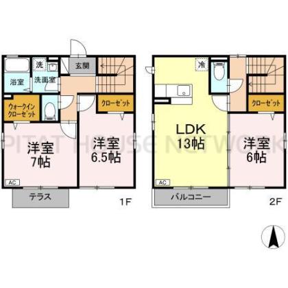  間取り図写真