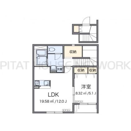 代表的な間取のため実際の間取とは異なる場