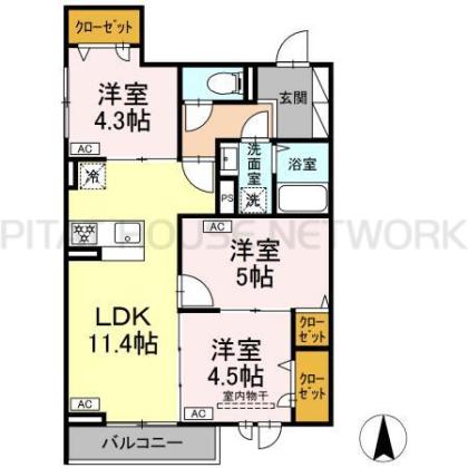  間取り図写真