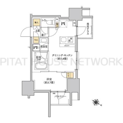  間取り図写真