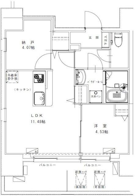 間取図(平面図)