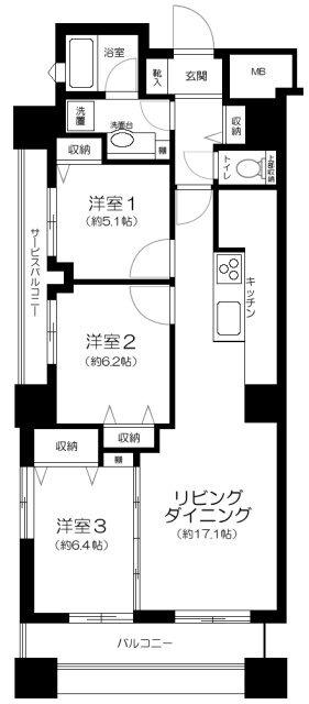 間取図(平面図)