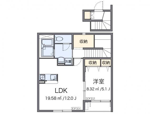 代表的な間取のため実際の間取とは異なる場
