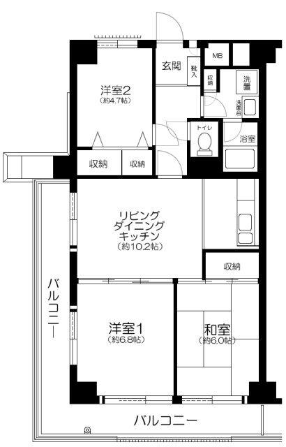 間取図(平面図)