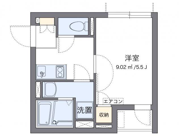 代表的な間取のため実際の間取とは異なる場