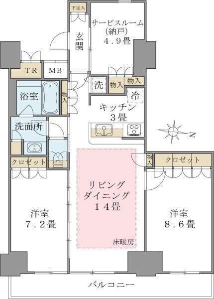 間取図(平面図)
