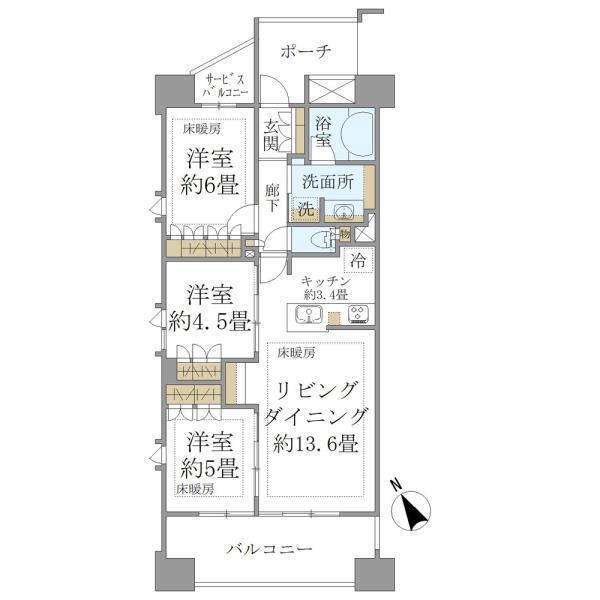 間取図(平面図)