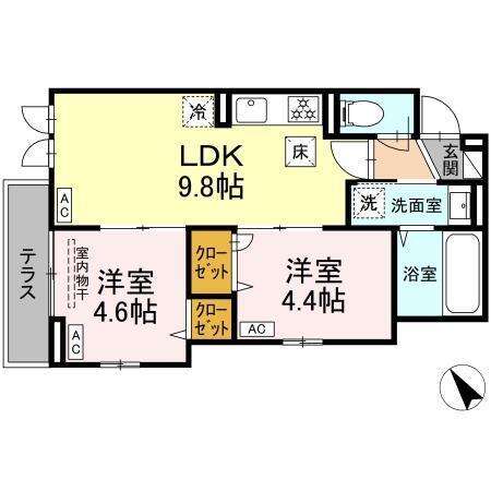  間取り図写真