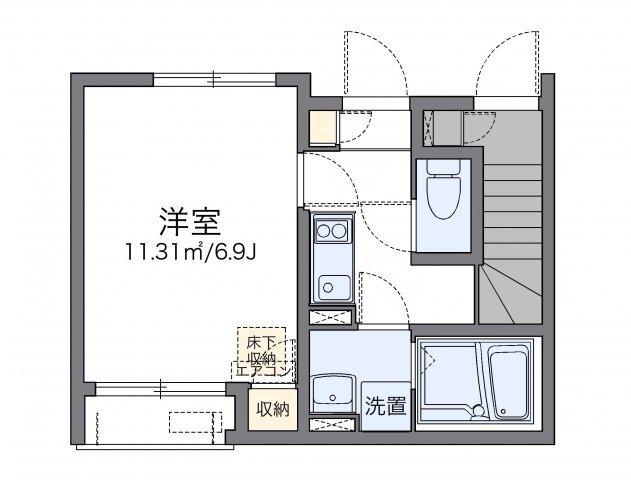 代表的な間取のため実際の間取とは異なる場