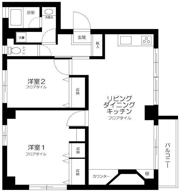 間取図(平面図)