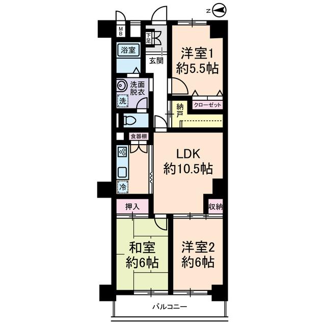 間取図(平面図)
