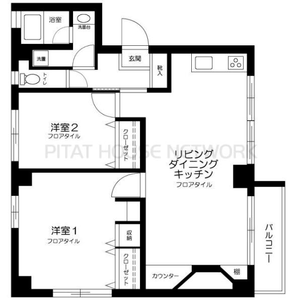 間取図(平面図)