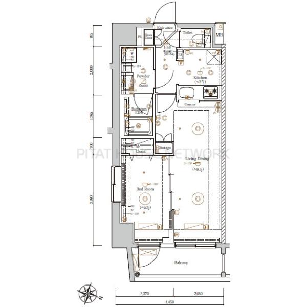 間取図(平面図)