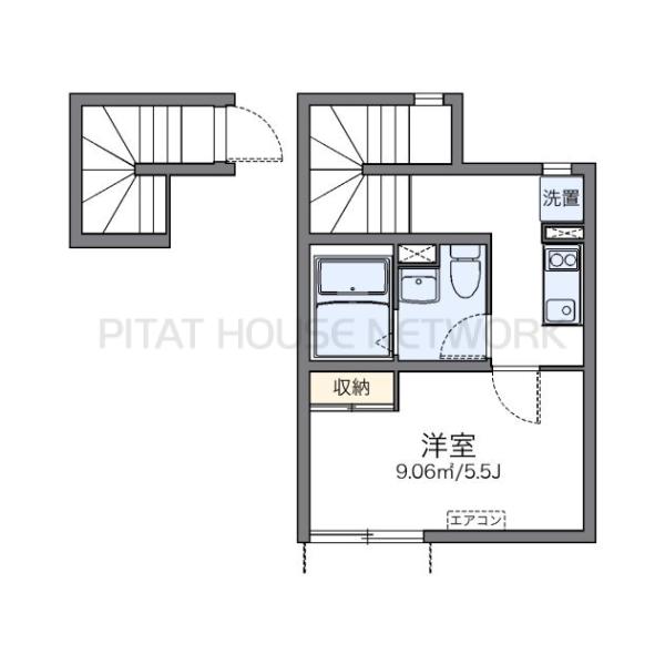 代表的な間取のため実際の間取とは異なる場