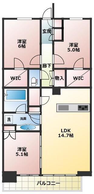 間取図(平面図)