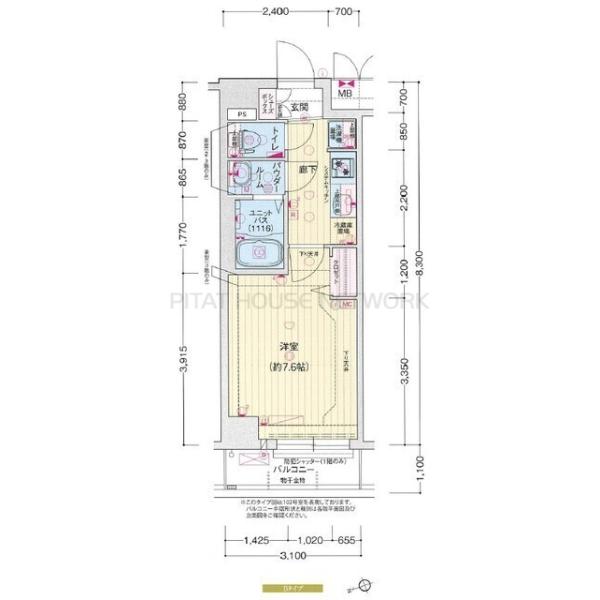 間取図(平面図)