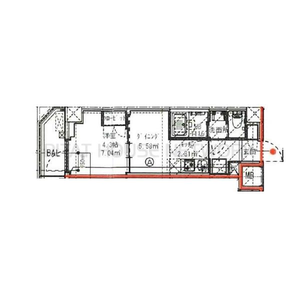 間取図(平面図)