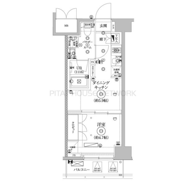 間取図(平面図)